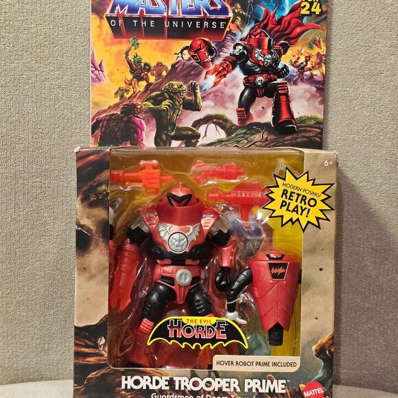 Masters of the Universe Origins Horde Trooper Prime Action Figure - Picture 11 of 11
